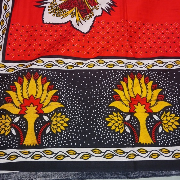 Urafiki Tanzania Khanga #529 60"x40" Penzi La Mama Kwa Mtoto Hutoka Kwa Mungu - Picture 4 of 16